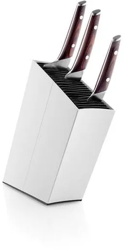 Eva Solo knivblock, lutande - Vit
